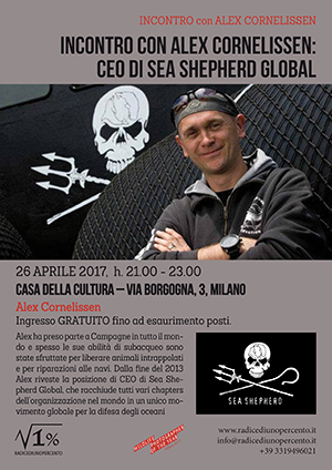 Sea Shepherd incontro con Alex Cornelissen 300